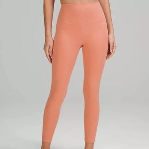 Lululemon align leggings women's size 6 in "Pink Savannah."